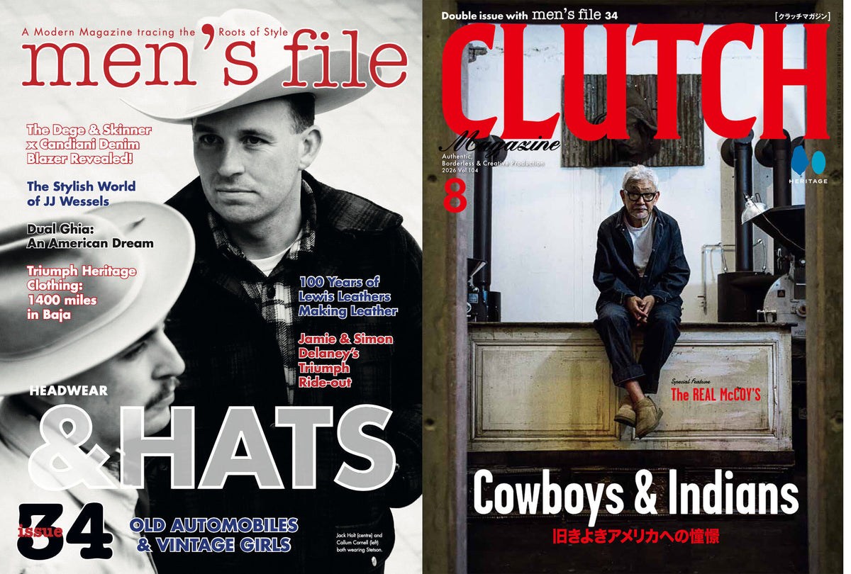 Men's File 34 + CLUTCH Magazine Vol.104（2026.8） – World Club