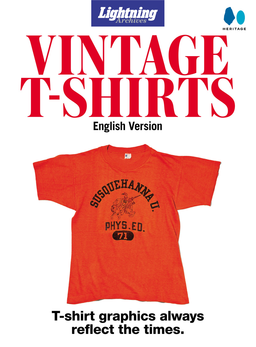 English Version】Lightning Archives VINTAGE T-SHIRTS – World Club