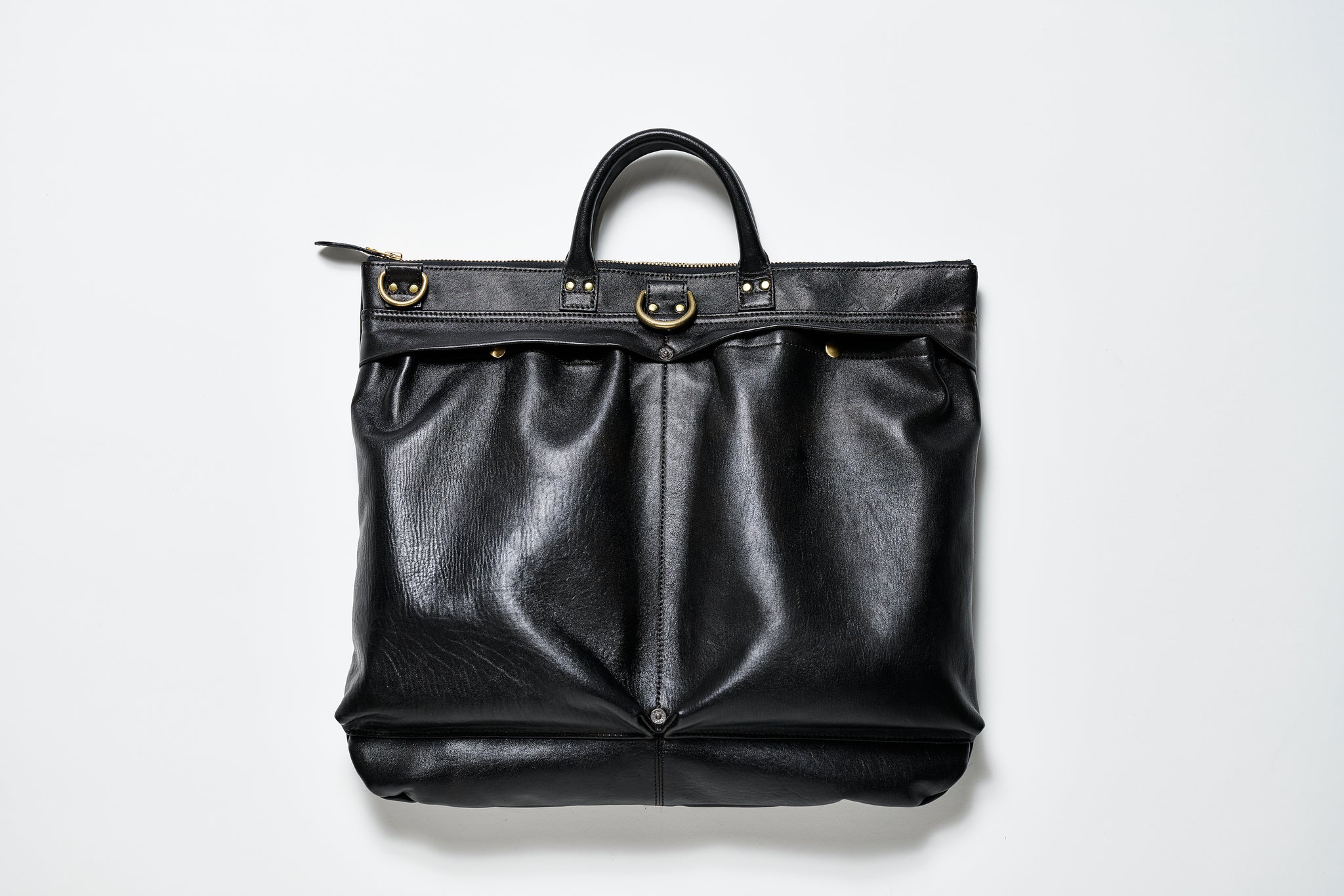 極美品 1030 VASCO Leather Lover Helmet bag vasco × Lightning Leather Lover Helmet Bag