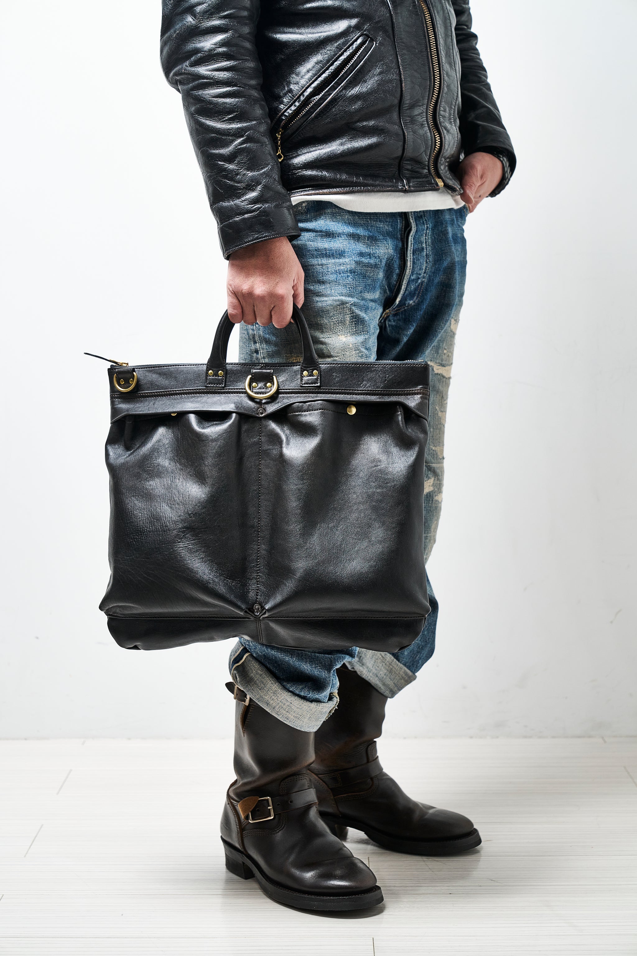 vasco × Lightning Leather LoverHelmetBag vasco × Lightning Leather Lover Helmet Bag