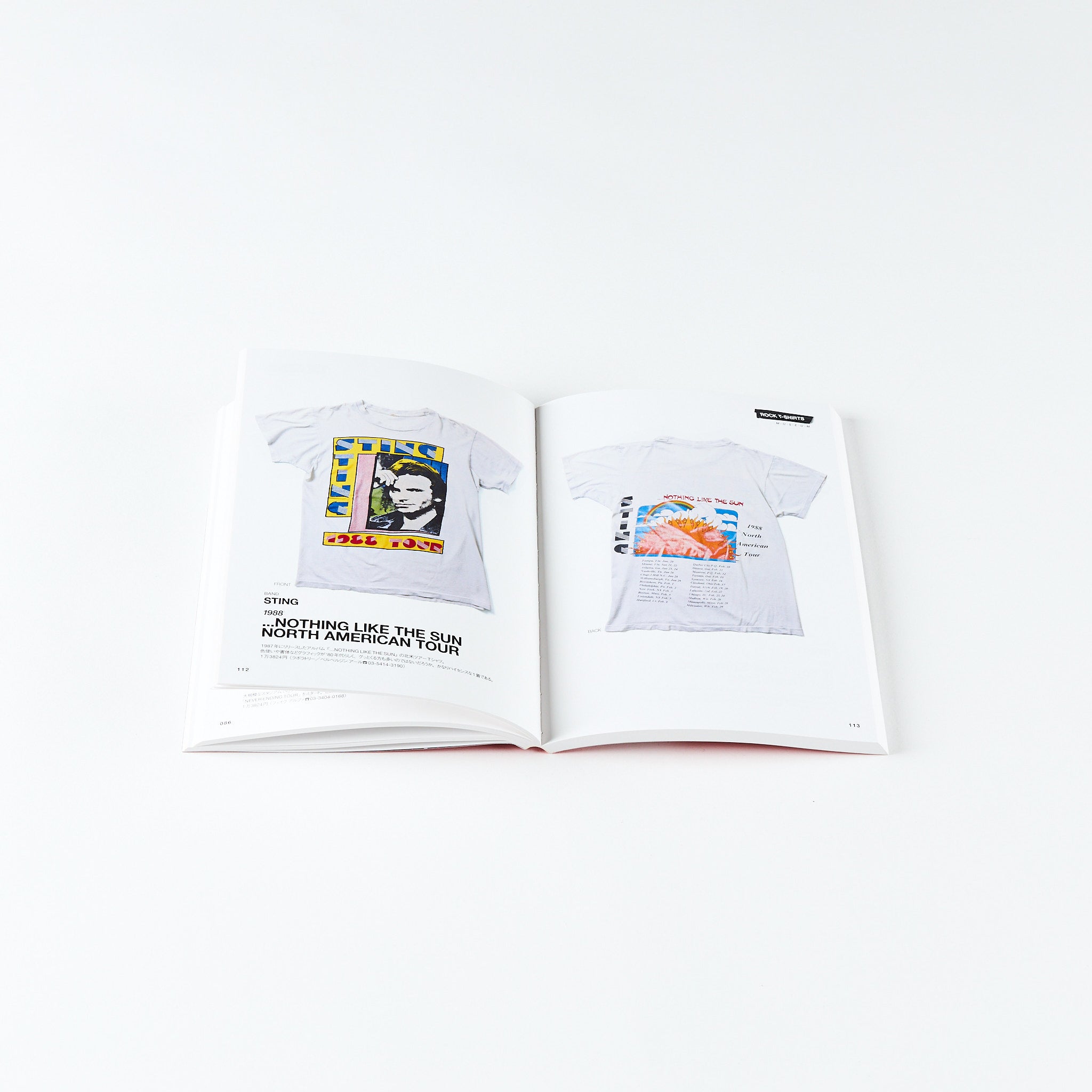 ROCK T―SHIRTS MUSEUM バンドT  本　書籍 別冊2nd ROCK T-SHIRT MUSEUM(1990~2010編) | セカンド編集部