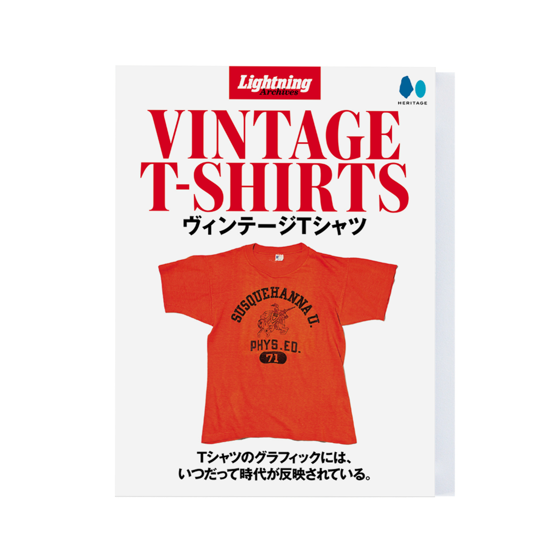 VINTAGE T-SHIRTS Lightning archive 改訂版 Lightning Archives VINTAGE T-SHIRTS – World Club Lightning